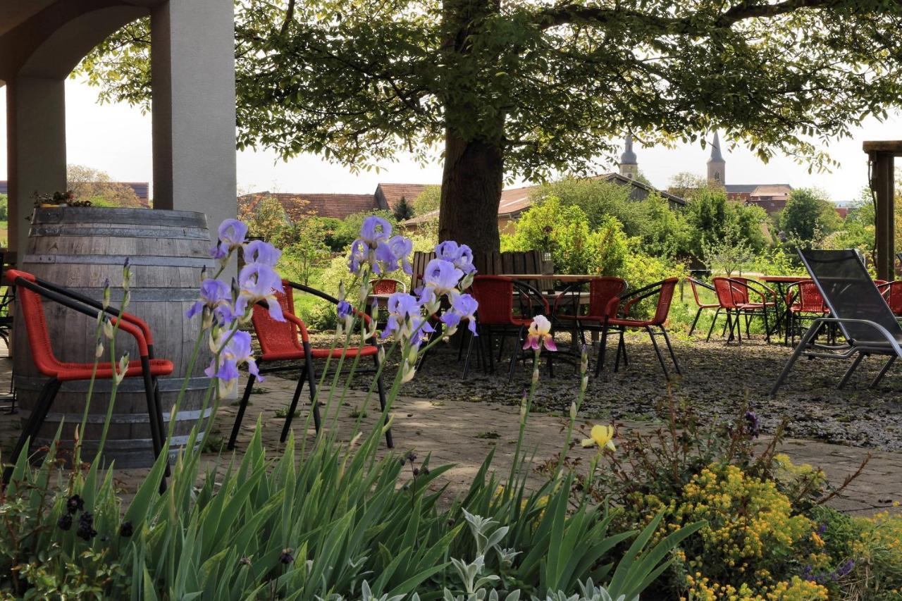 Hotel Weinhof Am Nussbaum Willanzheim Esterno foto